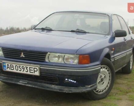 Синий Мицубиси Галант, объемом двигателя 2 л и пробегом 310 тыс. км за 1500 $, фото 3 на Automoto.ua