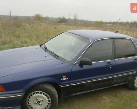 Синий Мицубиси Галант, объемом двигателя 2 л и пробегом 310 тыс. км за 1500 $, фото 1 на Automoto.ua