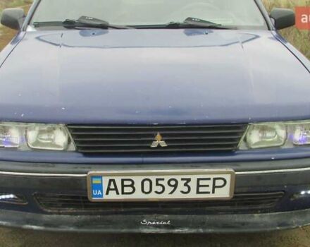 Синий Мицубиси Галант, объемом двигателя 2 л и пробегом 310 тыс. км за 1500 $, фото 7 на Automoto.ua