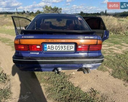 Синий Мицубиси Галант, объемом двигателя 2 л и пробегом 310 тыс. км за 1800 $, фото 13 на Automoto.ua