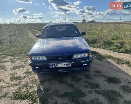 Синий Мицубиси Галант, объемом двигателя 2 л и пробегом 310 тыс. км за 1800 $, фото 4 на Automoto.ua