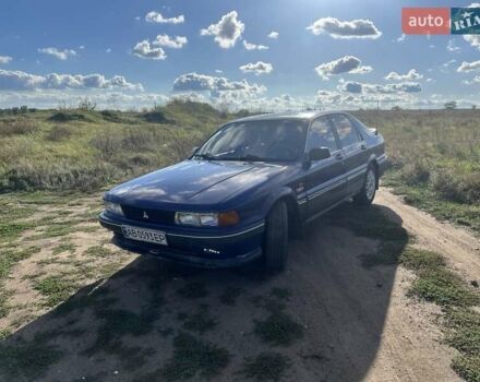 Синий Мицубиси Галант, объемом двигателя 2 л и пробегом 310 тыс. км за 1800 $, фото 7 на Automoto.ua