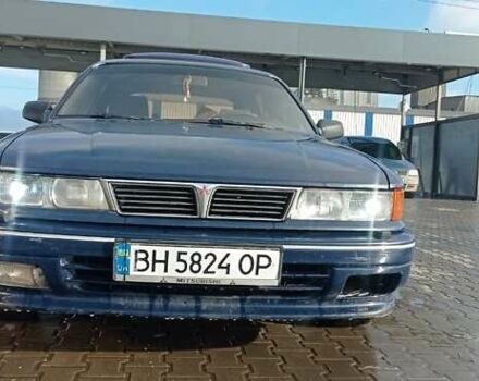 Синий Мицубиси Галант, объемом двигателя 2 л и пробегом 300 тыс. км за 2000 $, фото 2 на Automoto.ua