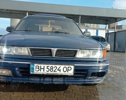 Синий Мицубиси Галант, объемом двигателя 2 л и пробегом 300 тыс. км за 2000 $, фото 3 на Automoto.ua