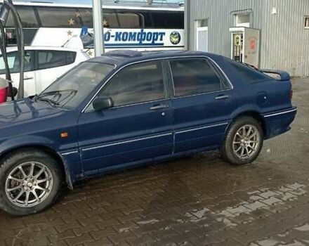 Синий Мицубиси Галант, объемом двигателя 2 л и пробегом 300 тыс. км за 2000 $, фото 6 на Automoto.ua