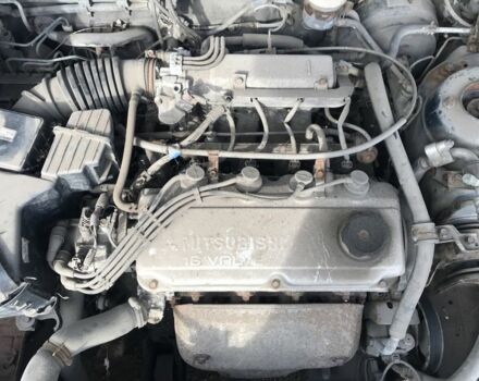 Синий Мицубиси Галант, объемом двигателя 1.8 л и пробегом 220 тыс. км за 750 $, фото 1 на Automoto.ua