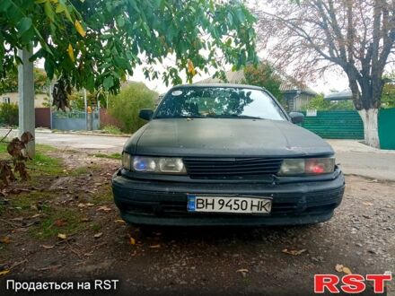 Мицубиси Галант 1991 в Доброслав (Коминтерновское) на Automoto.ua Синий Мицубиси Галант, объемом двигателя 1.8 л и пробегом 400 тыс. км за 1200 $, фото 1 на Automoto.ua