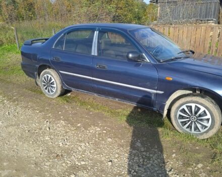 Синій Міцубісі Галант, об'ємом двигуна 2 л та пробігом 250 тис. км за 750 $, фото 1 на Automoto.ua