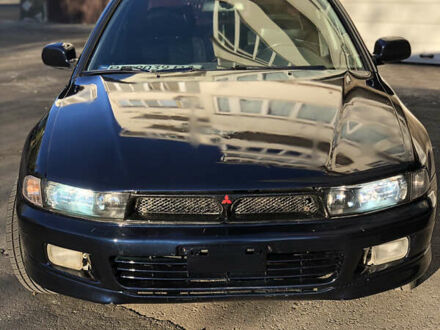 Синий Мицубиси Галант, объемом двигателя 2 л и пробегом 408 тыс. км за 5000 $, фото 1 на Automoto.ua