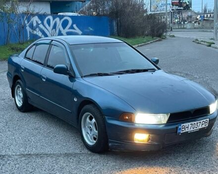 Синий Мицубиси Галант, объемом двигателя 2.5 л и пробегом 500 тыс. км за 1950 $, фото 1 на Automoto.ua