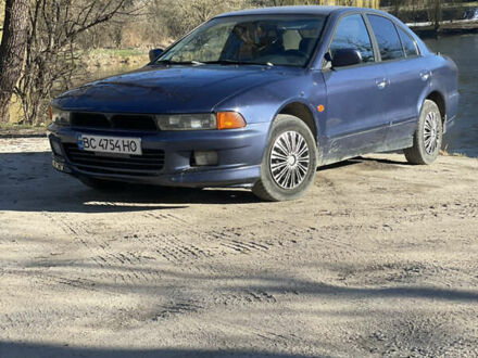 Синій Міцубісі Галант, об'ємом двигуна 2 л та пробігом 212 тис. км за 2850 $, фото 1 на Automoto.ua