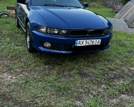 Синій Міцубісі Галант, об'ємом двигуна 2 л та пробігом 455 тис. км за 3500 $, фото 1 на Automoto.ua