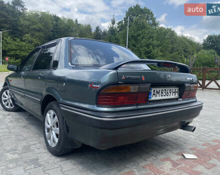 Зеленый Мицубиси Галант, объемом двигателя 1.76 л и пробегом 352 тыс. км за 1650 $, фото 6 на Automoto.ua