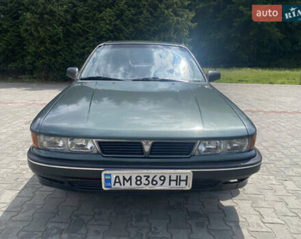 Зеленый Мицубиси Галант, объемом двигателя 1.76 л и пробегом 352 тыс. км за 1650 $, фото 3 на Automoto.ua