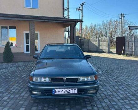 Зеленый Мицубиси Галант, объемом двигателя 1.8 л и пробегом 352 тыс. км за 1900 $, фото 2 на Automoto.ua