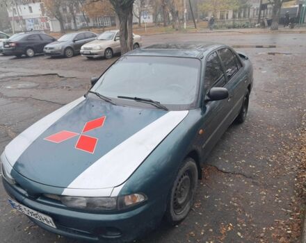 Зеленый Мицубиси Галант, объемом двигателя 2 л и пробегом 280 тыс. км за 1450 $, фото 1 на Automoto.ua