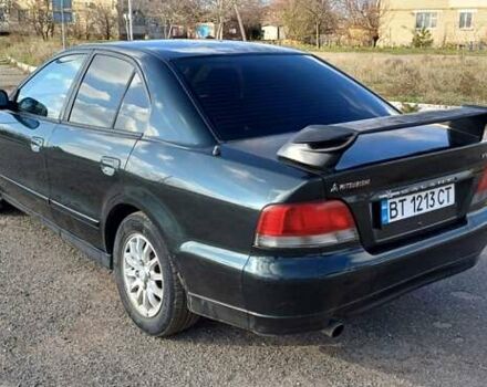 Зеленый Мицубиси Галант, объемом двигателя 2.5 л и пробегом 300 тыс. км за 3100 $, фото 3 на Automoto.ua