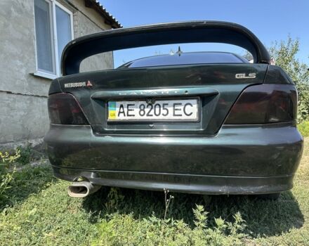 Зеленый Мицубиси Галант, объемом двигателя 2 л и пробегом 214 тыс. км за 2500 $, фото 7 на Automoto.ua