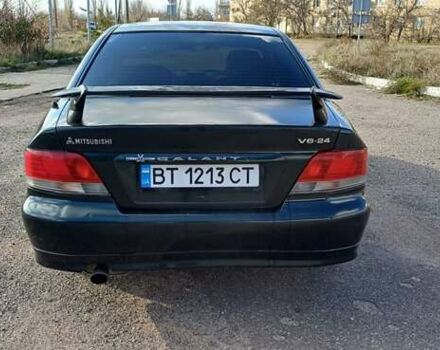 Зеленый Мицубиси Галант, объемом двигателя 2.5 л и пробегом 300 тыс. км за 3100 $, фото 4 на Automoto.ua