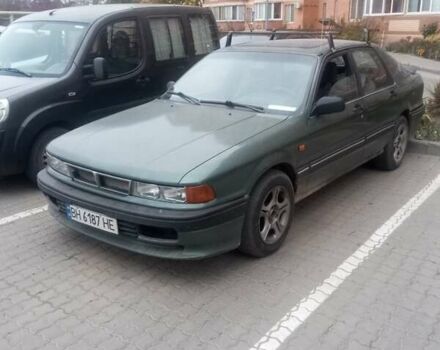 Зелений Міцубісі Галант, об'ємом двигуна 2 л та пробігом 442 тис. км за 1600 $, фото 7 на Automoto.ua