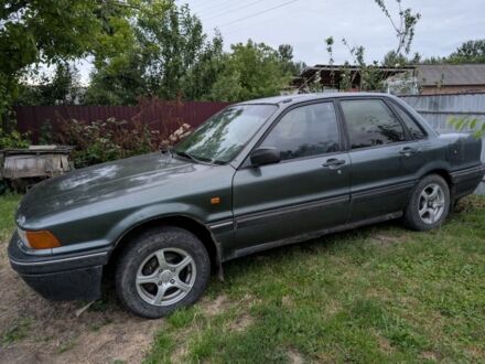 Зеленый Мицубиси Галант, объемом двигателя 1.8 л и пробегом 384 тыс. км за 1322 $, фото 1 на Automoto.ua