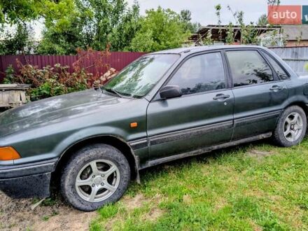 Зеленый Мицубиси Галант, объемом двигателя 1.8 л и пробегом 384 тыс. км за 1274 $, фото 1 на Automoto.ua