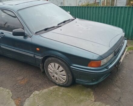 Зелений Міцубісі Галант, об'ємом двигуна 2 л та пробігом 300 тис. км за 1800 $, фото 1 на Automoto.ua