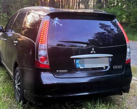 Черный Мицубиси Грандис, объемом двигателя 2.4 л и пробегом 209 тыс. км за 5500 $, фото 6 на Automoto.ua