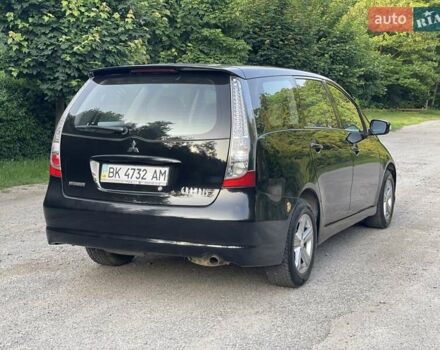 Черный Мицубиси Грандис, объемом двигателя 2.4 л и пробегом 49 тыс. км за 9250 $, фото 16 на Automoto.ua