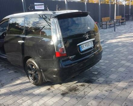 Черный Мицубиси Грандис, объемом двигателя 2.38 л и пробегом 253 тыс. км за 8700 $, фото 7 на Automoto.ua
