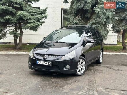 Черный Мицубиси Грандис, объемом двигателя 2.4 л и пробегом 290 тыс. км за 4650 $, фото 1 на Automoto.ua