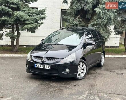 Черный Мицубиси Грандис, объемом двигателя 2.4 л и пробегом 290 тыс. км за 4650 $, фото 1 на Automoto.ua
