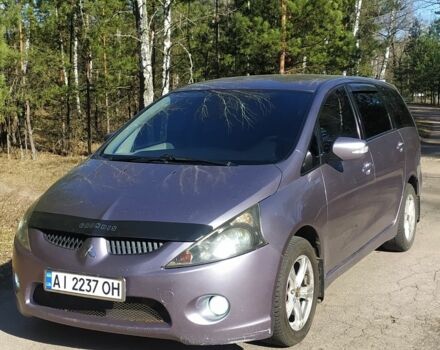 Фиолетовый Мицубиси Грандис, объемом двигателя 2.4 л и пробегом 290 тыс. км за 4200 $, фото 1 на Automoto.ua