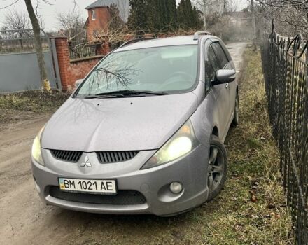 Серый Мицубиси Грандис, объемом двигателя 2.4 л и пробегом 210 тыс. км за 6800 $, фото 3 на Automoto.ua