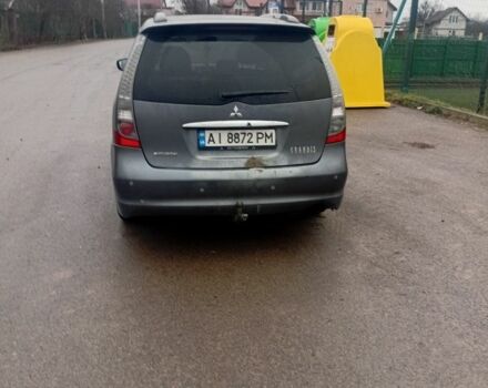Серый Мицубиси Грандис, объемом двигателя 2 л и пробегом 334 тыс. км за 4300 $, фото 3 на Automoto.ua