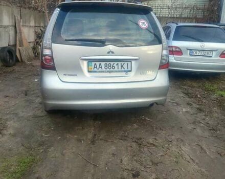 Сірий Міцубісі Грандіс, об'ємом двигуна 2.4 л та пробігом 366 тис. км за 7000 $, фото 2 на Automoto.ua