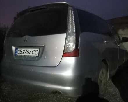 Сірий Міцубісі Грандіс, об'ємом двигуна 2.4 л та пробігом 261 тис. км за 5490 $, фото 1 на Automoto.ua