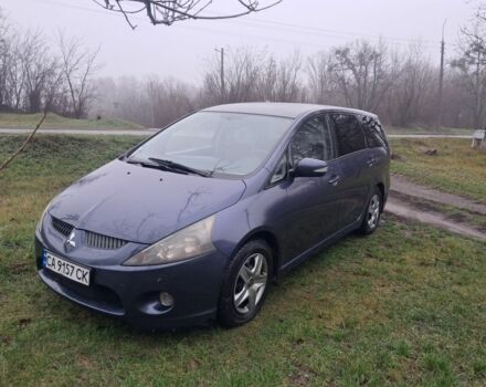 Синий Мицубиси Грандис, объемом двигателя 2 л и пробегом 291 тыс. км за 5400 $, фото 1 на Automoto.ua