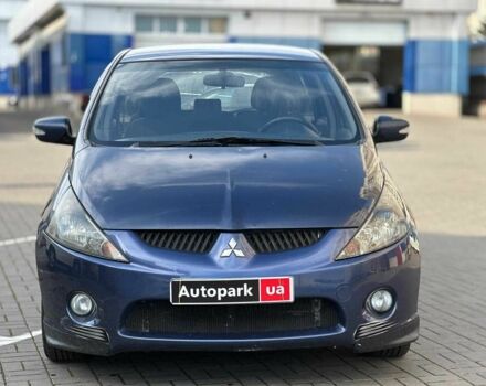 Синий Мицубиси Грандис, объемом двигателя 2.4 л и пробегом 250 тыс. км за 6490 $, фото 1 на Automoto.ua