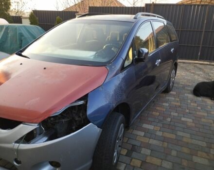 Синий Мицубиси Грандис, объемом двигателя 2.4 л и пробегом 280 тыс. км за 2700 $, фото 1 на Automoto.ua