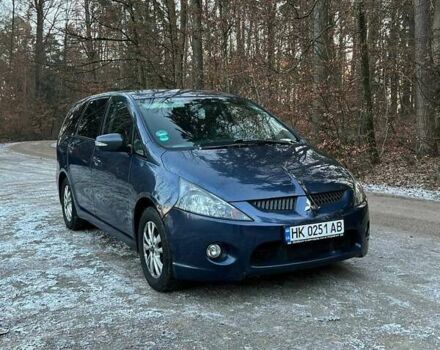 Синий Мицубиси Грандис, объемом двигателя 2 л и пробегом 250 тыс. км за 7000 $, фото 1 на Automoto.ua