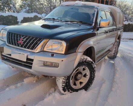 Чорний Міцубісі Л 200, об'ємом двигуна 2.5 л та пробігом 160 тис. км за 5600 $, фото 3 на Automoto.ua