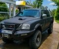 Черный Мицубиси Л 200, объемом двигателя 2.5 л и пробегом 293 тыс. км за 3500 $, фото 1 на Automoto.ua