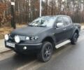 Черный Мицубиси Л 200, объемом двигателя 2.5 л и пробегом 257 тыс. км за 4000 $, фото 1 на Automoto.ua
