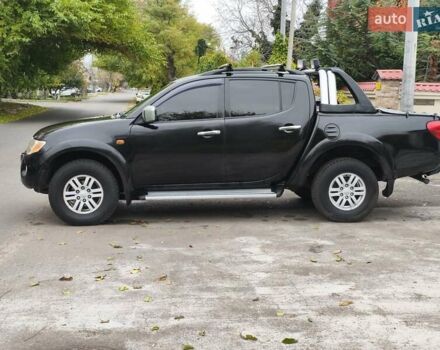 Черный Мицубиси Л 200, объемом двигателя 2.48 л и пробегом 260 тыс. км за 9500 $, фото 12 на Automoto.ua