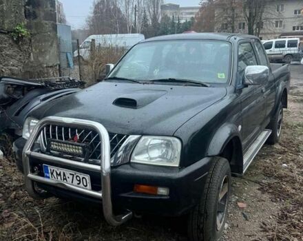 Чорний Міцубісі Л 200, об'ємом двигуна 2.5 л та пробігом 308 тис. км за 5000 $, фото 1 на Automoto.ua