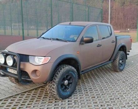 Коричневий Міцубісі Л 200, об'ємом двигуна 2.5 л та пробігом 273 тис. км за 4200 $, фото 1 на Automoto.ua