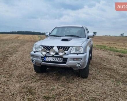 Сірий Міцубісі Л 200, об'ємом двигуна 2.5 л та пробігом 245 тис. км за 2400 $, фото 2 на Automoto.ua