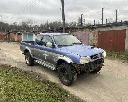 Сірий Міцубісі Л 200, об'ємом двигуна 2.5 л та пробігом 199 тис. км за 2500 $, фото 1 на Automoto.ua
