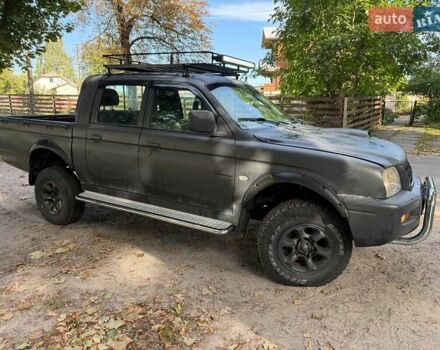 Серый Мицубиси Л 200, объемом двигателя 2.5 л и пробегом 621 тыс. км за 8790 $, фото 2 на Automoto.ua